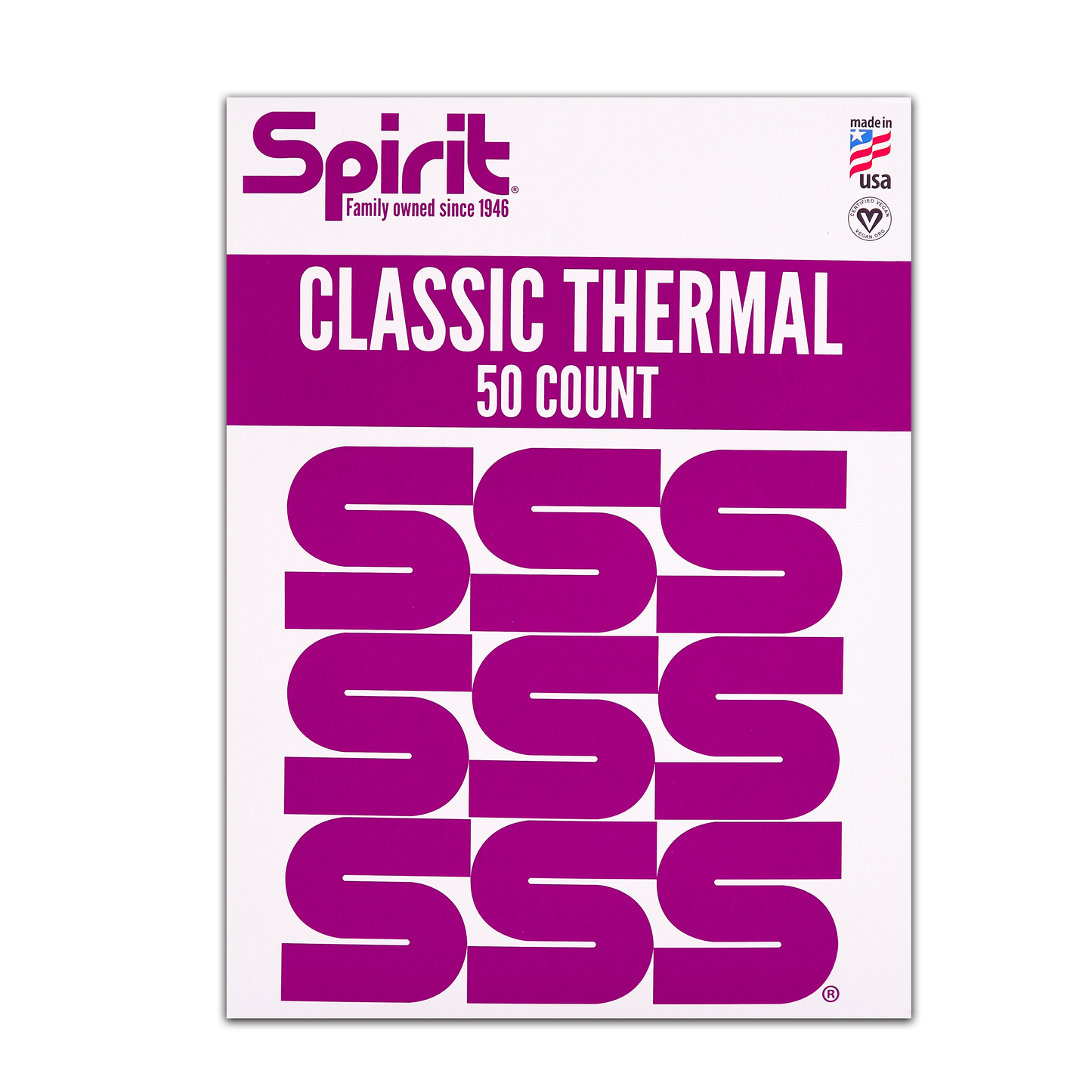 Spirit Classic Thermal Transfer Paper - Small Count 25 or 50 Pack