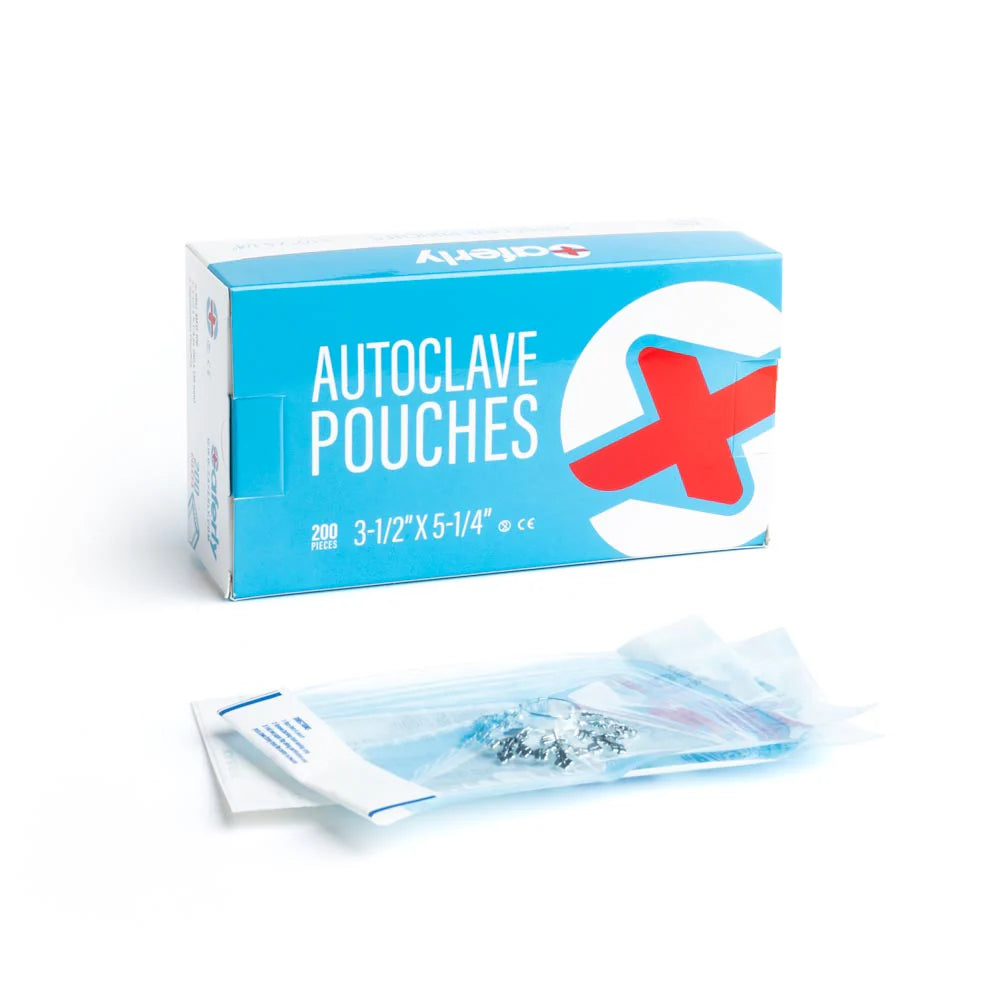 Saferly Sterilization Autoclave Pouches - Box of 200