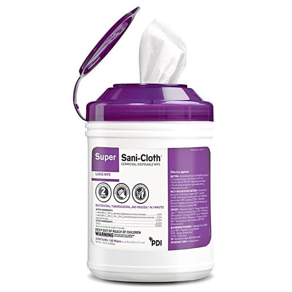 Super Sani-Cloth Surface Wipes - Tub of 160