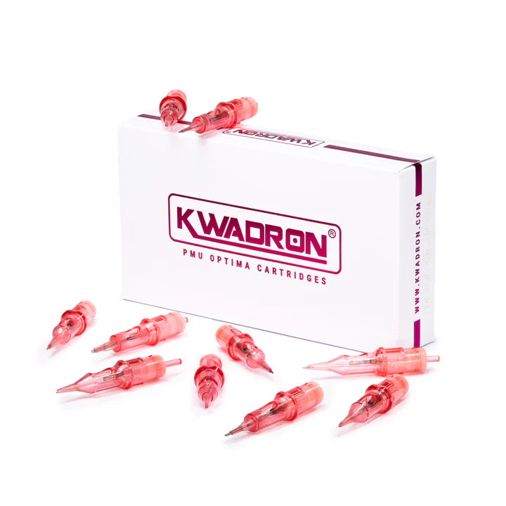 Kwadron Optima PMU Cartridges - Round Liner Long Taper - Box of 20