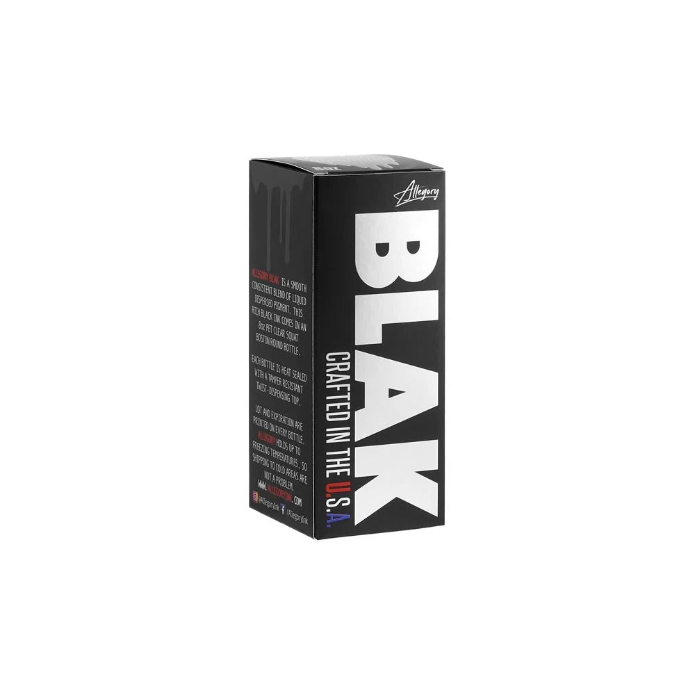Allegory Premium Black Tattoo Ink - 8oz