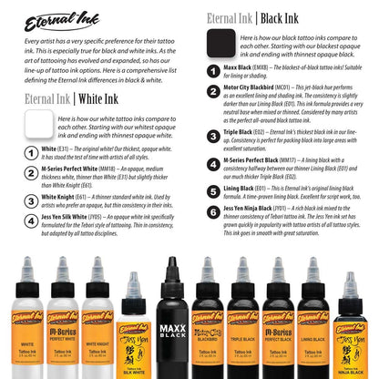 Eternal White Tattoo Ink - 1oz/2oz/4oz/8oz