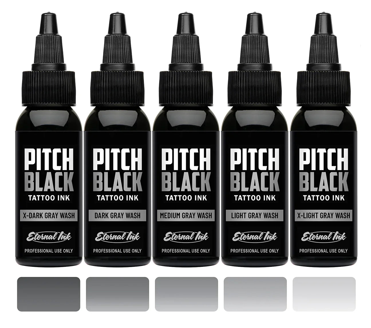 Eternal Pitch Black Gray Wash & Concentrate - 1oz/2oz
