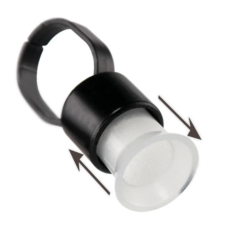 Finger Ring Ink Cup Holders - PMU - Bag of 50