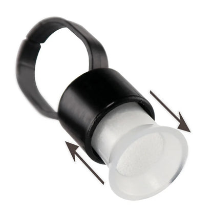 Finger Ring Ink Cup Holders - PMU - Bag of 50