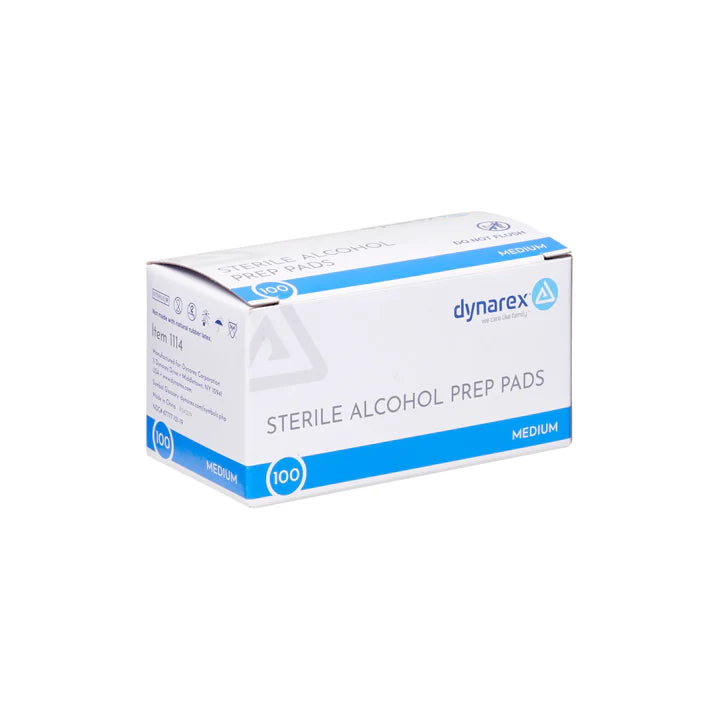 Alcohol Prep Pads - Box of 100