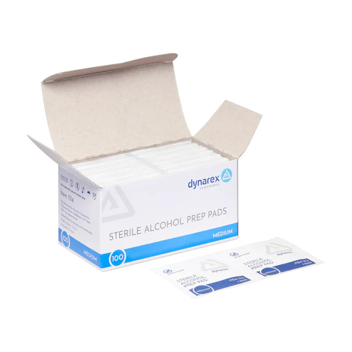 Alcohol Prep Pads - Box of 100