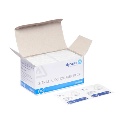 Alcohol Prep Pads - Box of 100