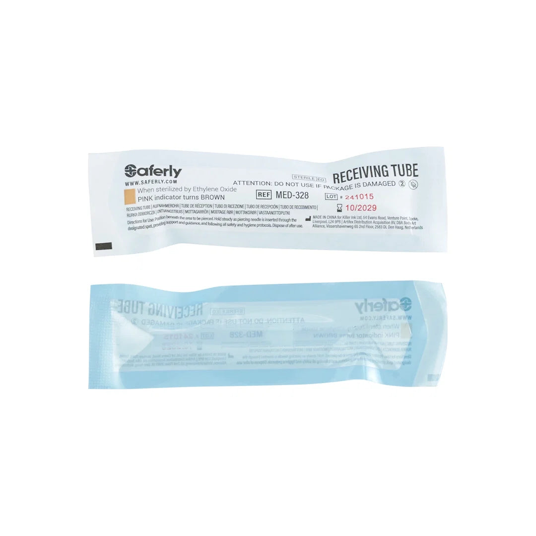 Plastic Disposable Receiving Tubes