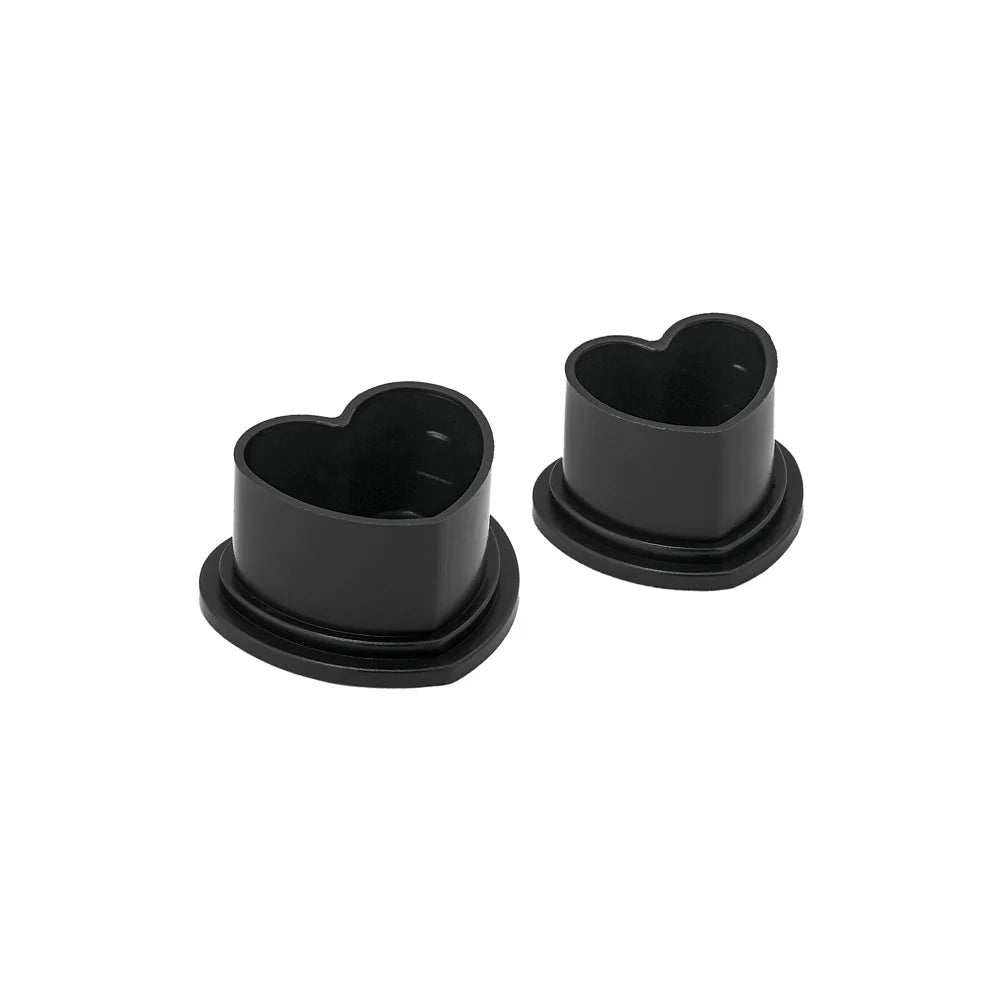 Heart Silicone Ink Caps - 500ct
