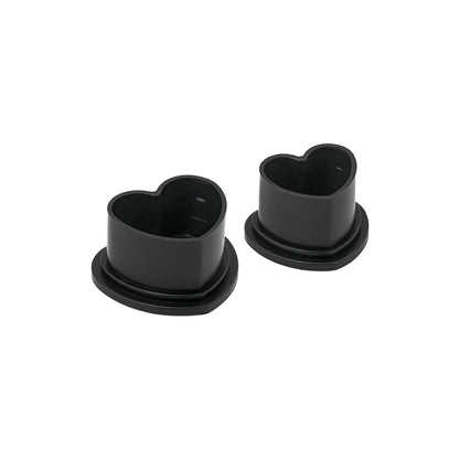 Heart Silicone Ink Caps - 500ct