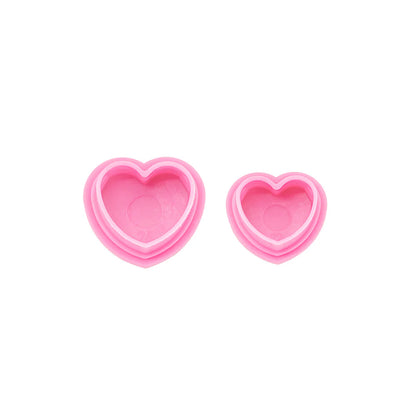 Heart Silicone Ink Caps - 500ct