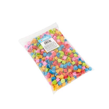 Heart Silicone Ink Caps - 500ct