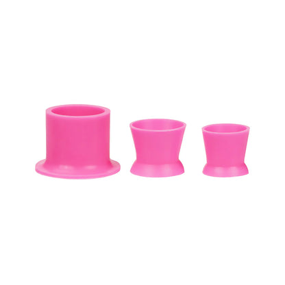Saferly Silicone Ink Caps - Black or Pink - #11, #16 & #20