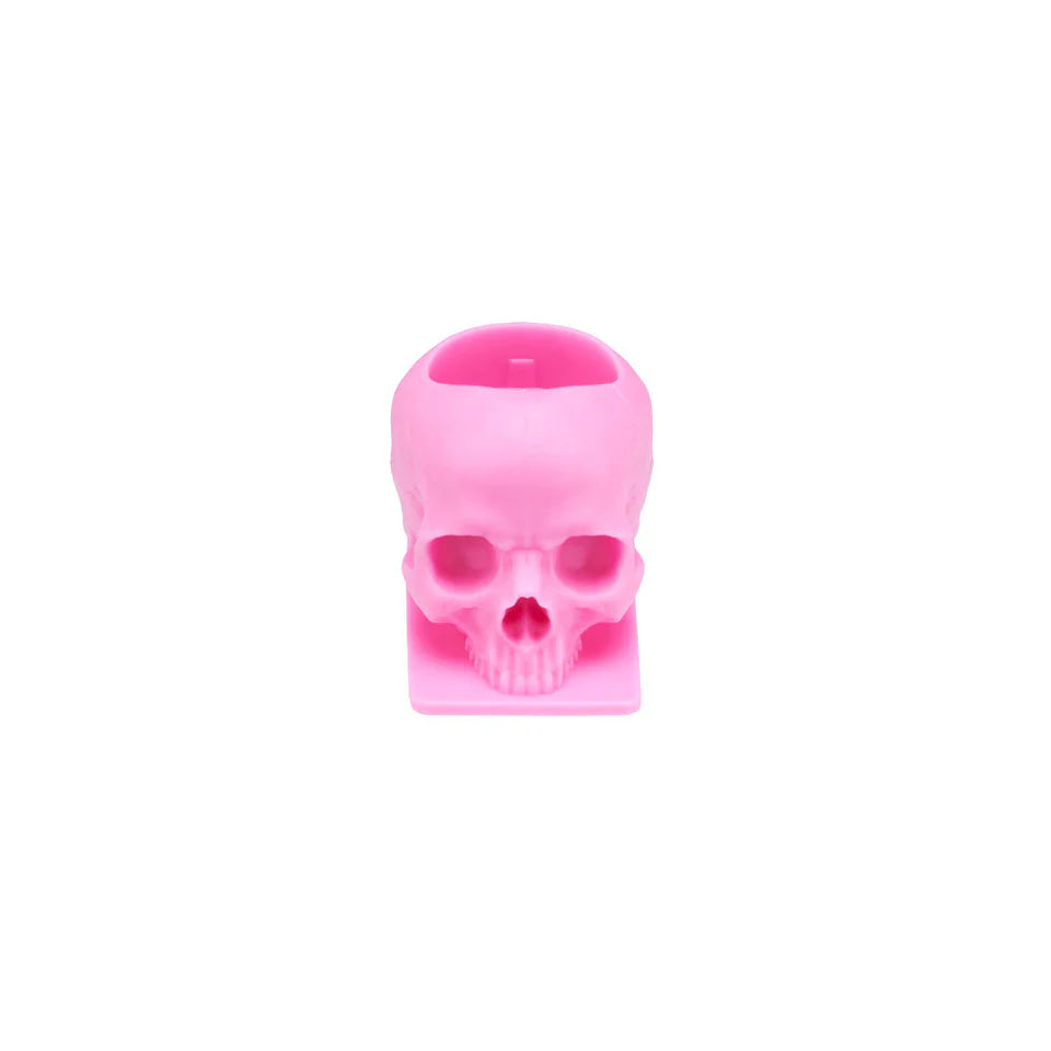 Saferly Skull Silicone Ink Caps - #16 - Bag of 200