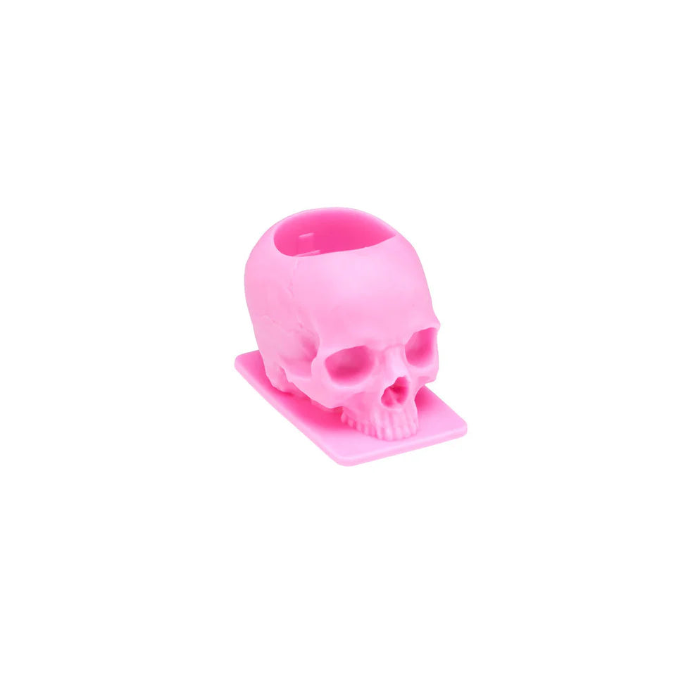 Saferly Skull Silicone Ink Caps - #16 - Bag of 200