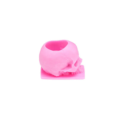 Saferly Skull Silicone Ink Caps - #16 - Bag of 200