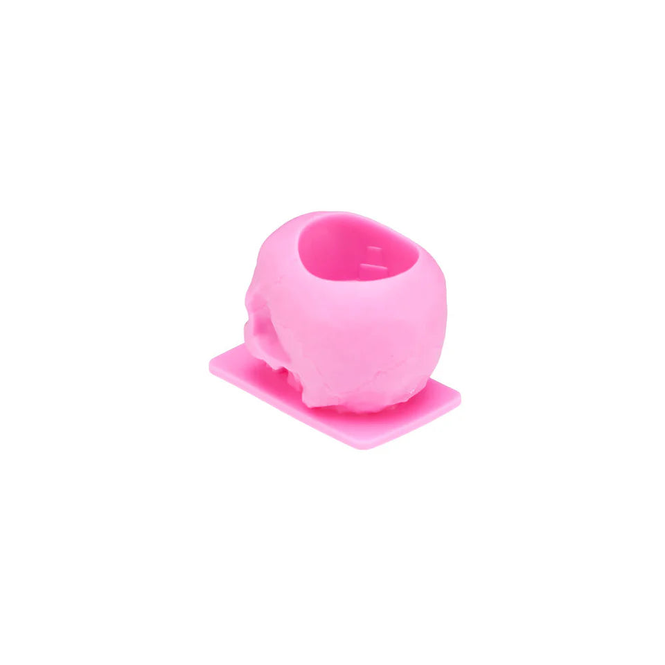Saferly Skull Silicone Ink Caps - #16 - Bag of 200