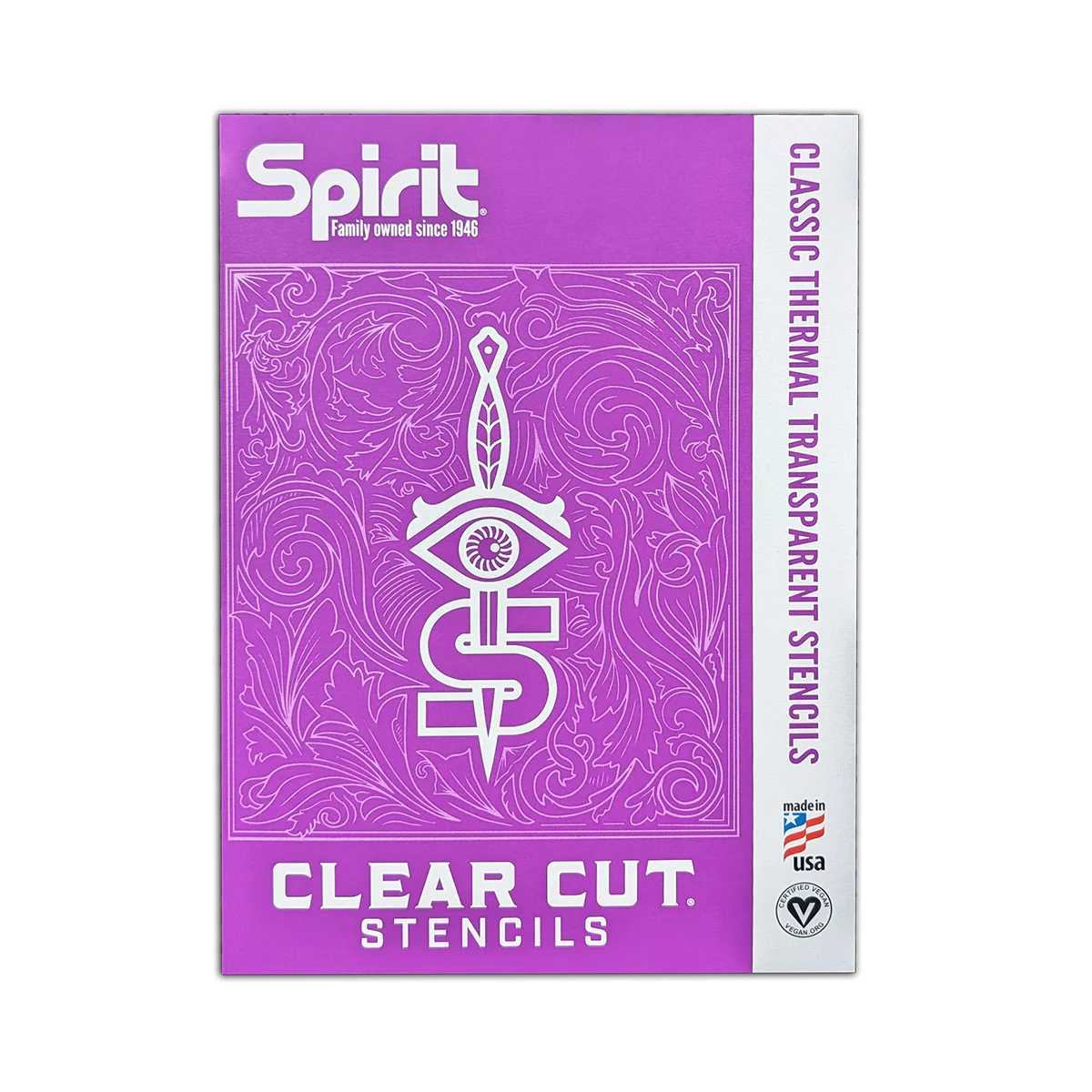 Spirit Clear Cut Transparent Stencils