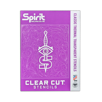 Spirit Clear Cut Transparent Stencils