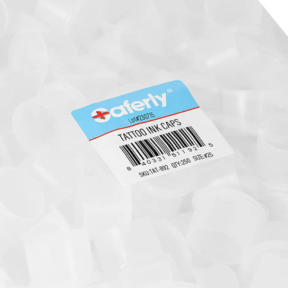 Saferly Ink Caps with Base - Size #25 - Bag of 250