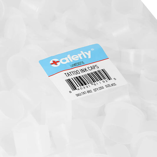 Saferly Ink Cups with Base — Size #25 — Bag of 250