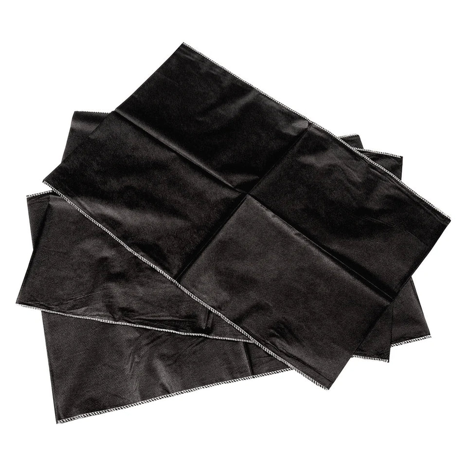 Disposable Black Pillowcases 32x30 - Box of 100