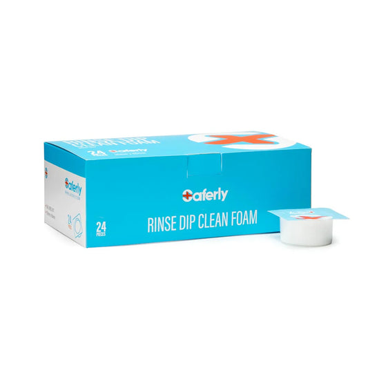 Saferly Rinse/Dip Caps with Foam — 24pk