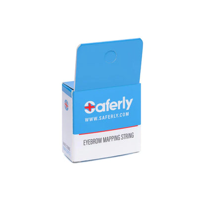 Saferly Pre-Inked Brow Mapping String - White - 32ft