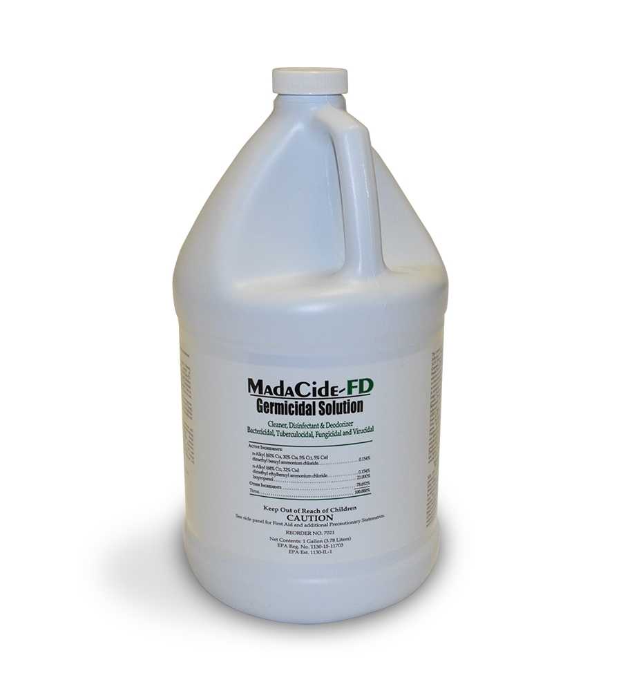 Madacide FD/FDW - Medical Grade Infection Control