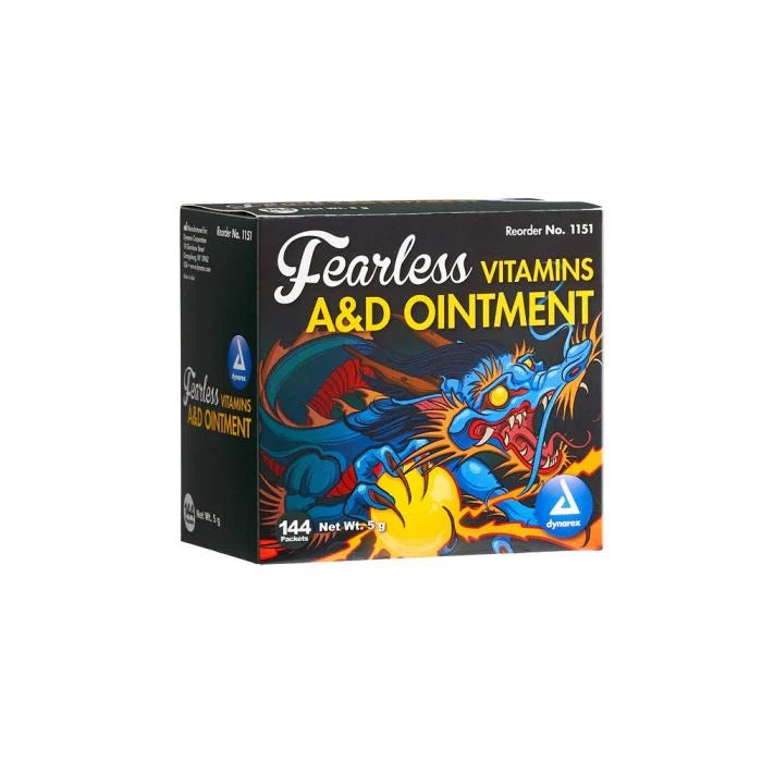 Fearless Vitamins A&D Ointment — Box of 144 Foil Packs