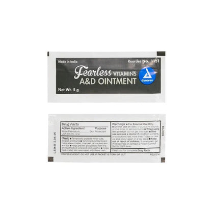 Fearless Vitamins A&D Ointment — Box of 144 Foil Packs