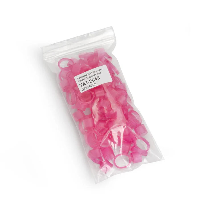 Finger Ring Ink Cup Holders - PMU - Bag of 50