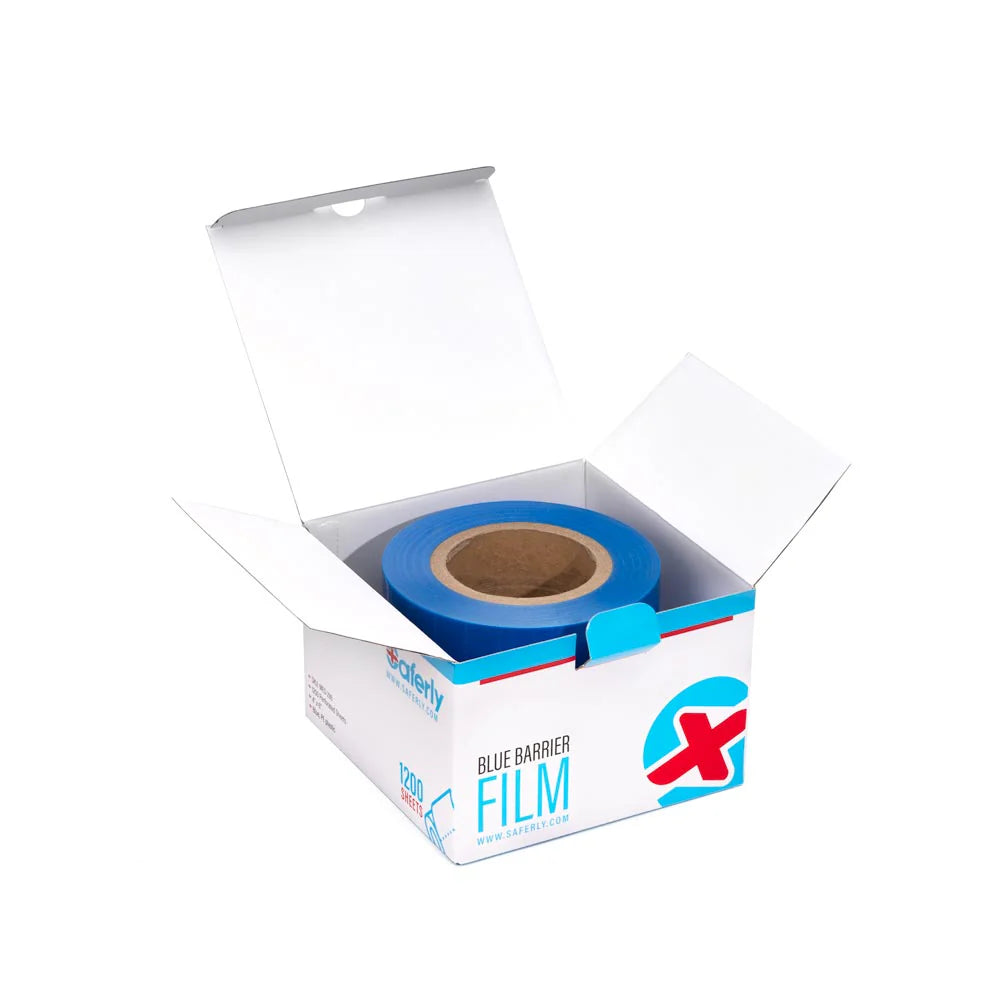 Saferly Medical Barrier Film — 4" x 6" 1200 Perforated Sheets