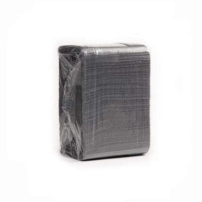 Saferly Medical Black Dental Bibs — 13” x 18” Case of 500