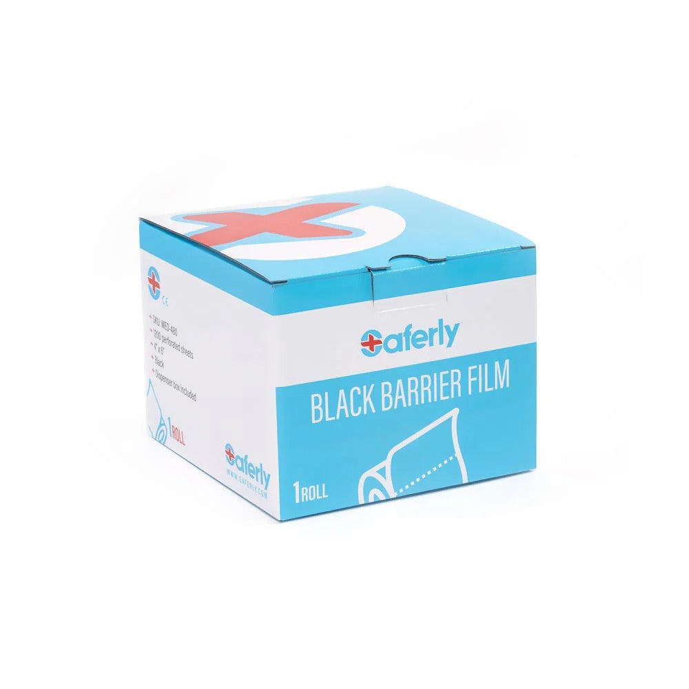 Saferly Medical Barrier Film — 4" x 6" 1200 Perforated Sheets