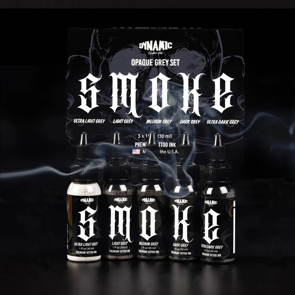 Dynamic Smoke Grey Ink Set - 5 Shades 1oz