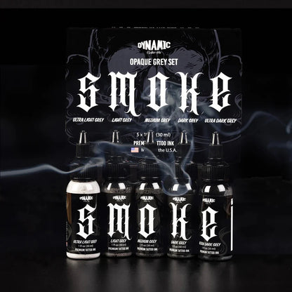 Dynamic Smoke Grey Ink Set - 5 Shades 1oz