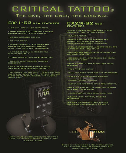 Critical CX1 G2 Micro Power Supply - 0-18V